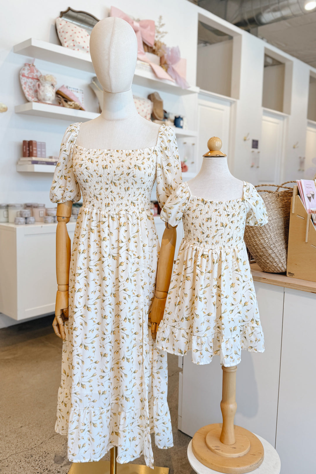 Girls Clarissa Smocked Dress