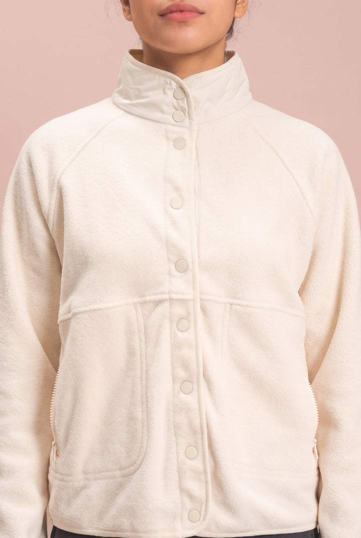 Jackie Snap Fleece Jacket