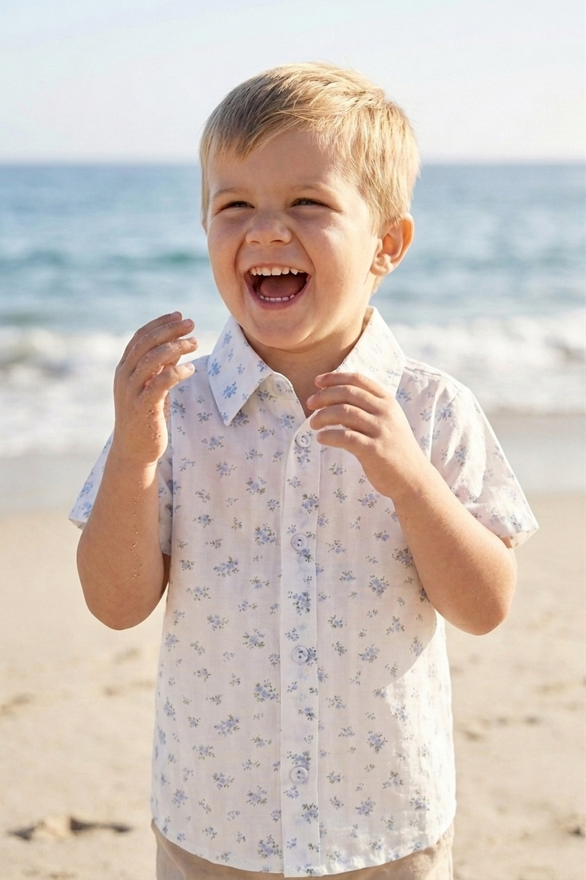 Boys Jamie Buttoned Shirt