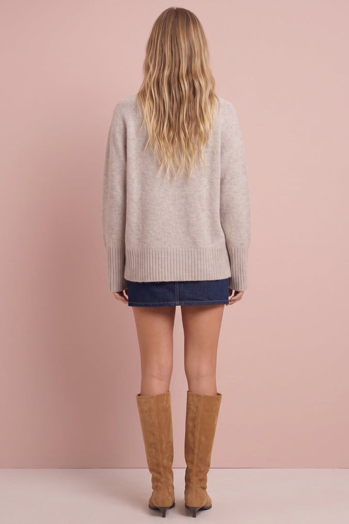 Mallory Oversized Turtleneck Sweater