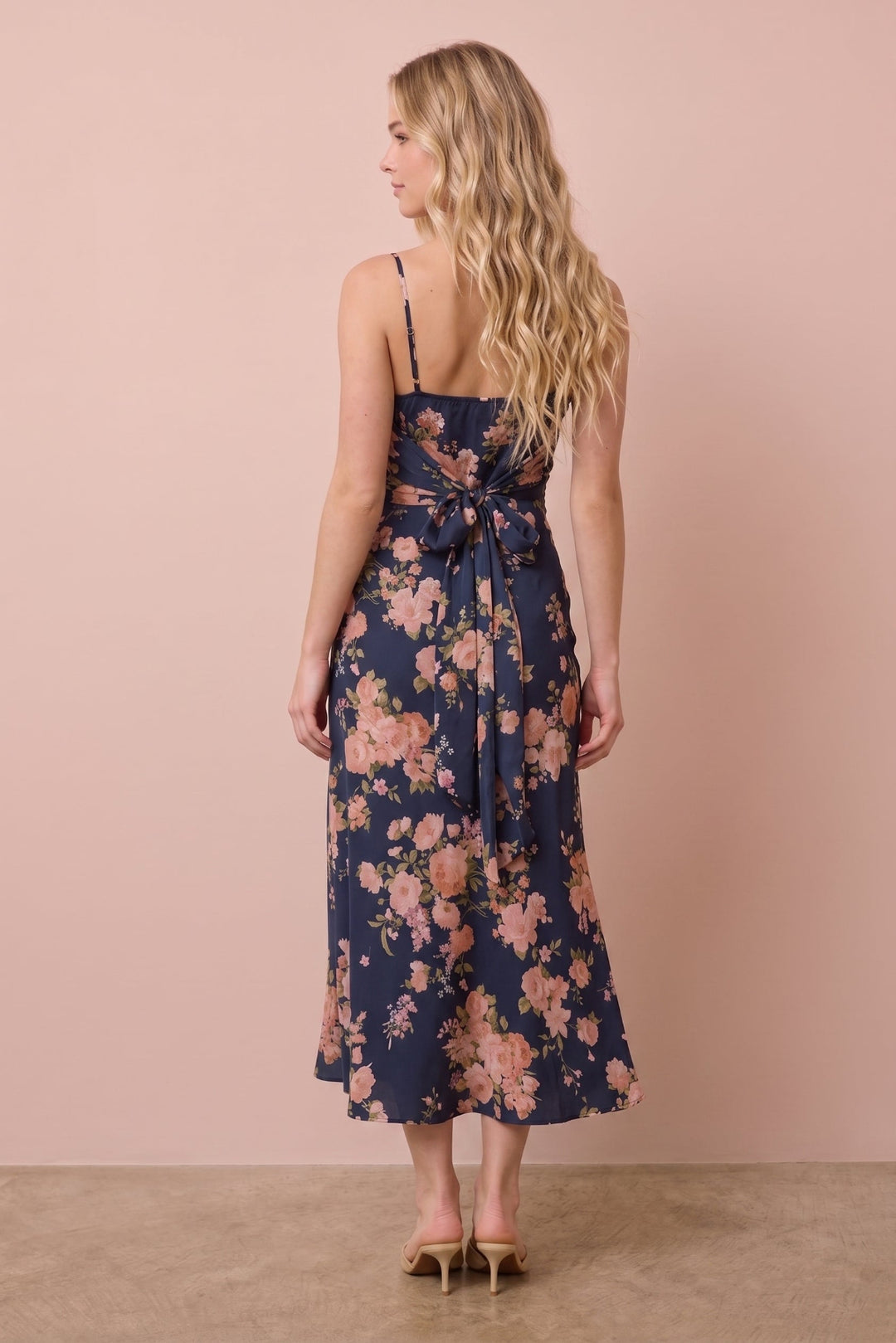 Marisol Floral Satin Dress