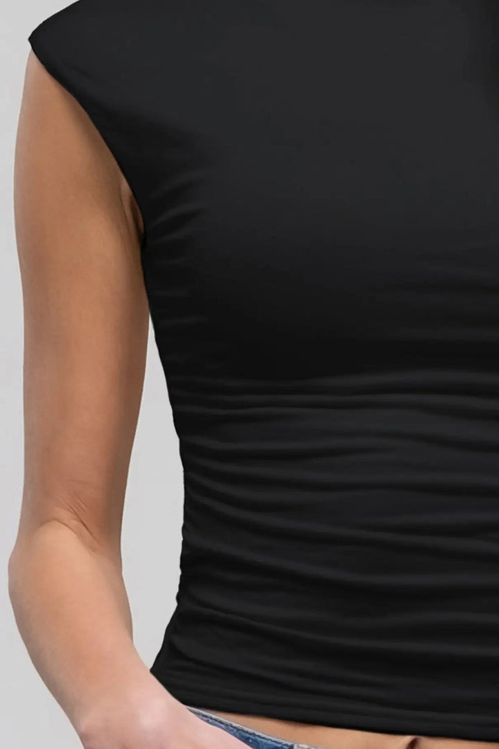 Maude Funnel Neck Top