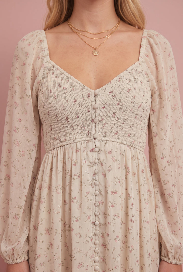 Monica Floral Maxi Dress