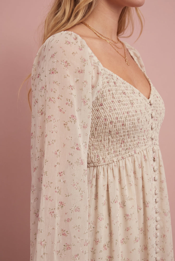 Monica Floral Maxi Dress
