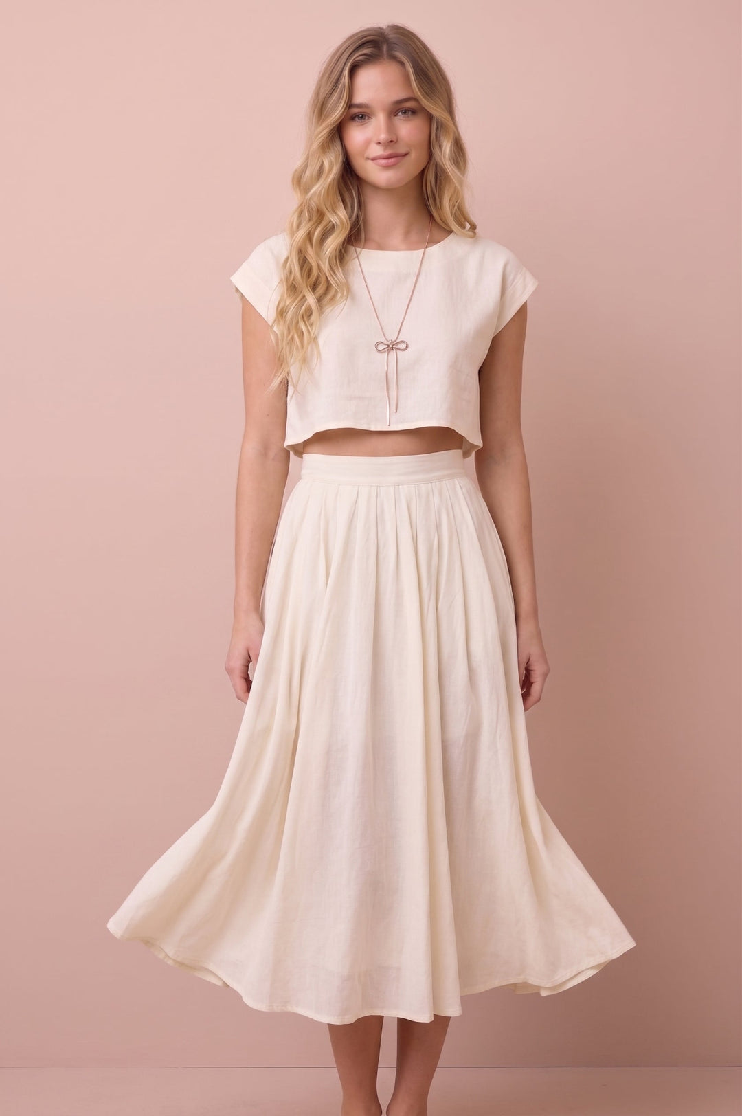 Noemi Two Piece Skirt Set