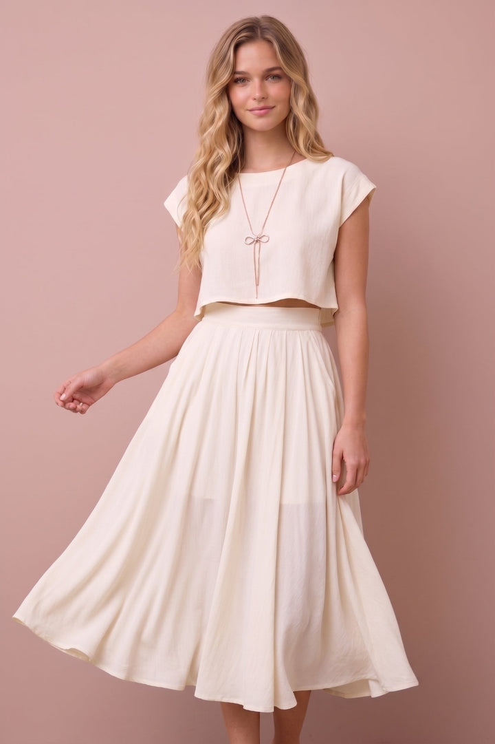 Noemi Two Piece Skirt Set