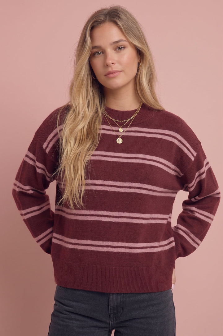 Piper Stripe Pullover Sweater