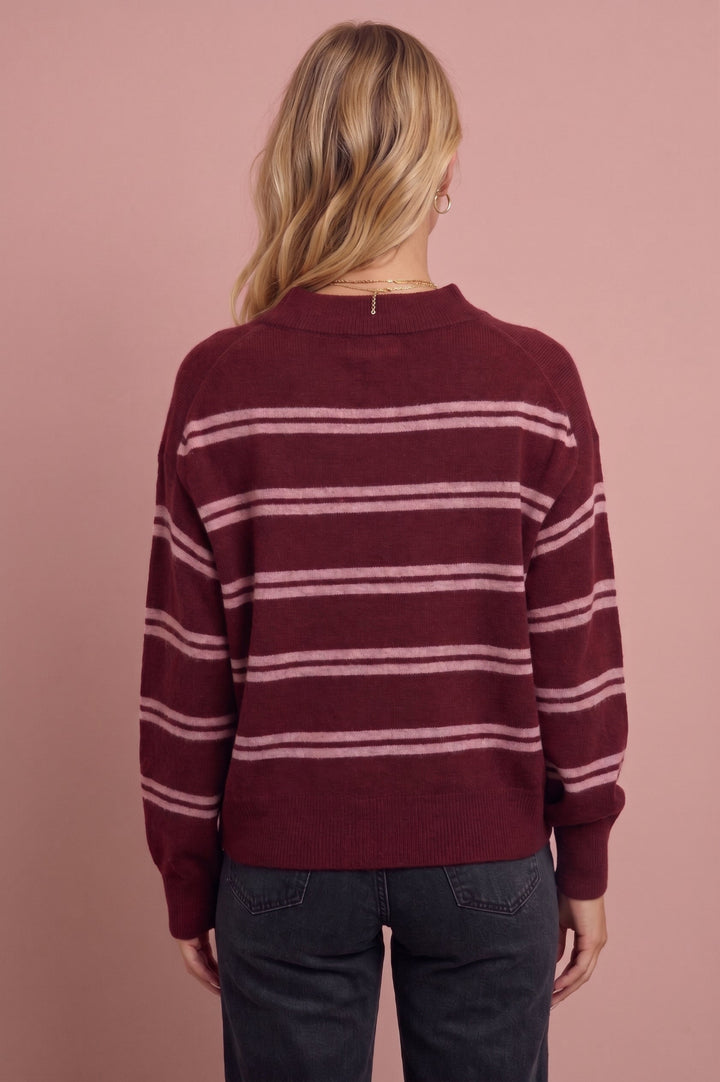 Piper Stripe Pullover Sweater