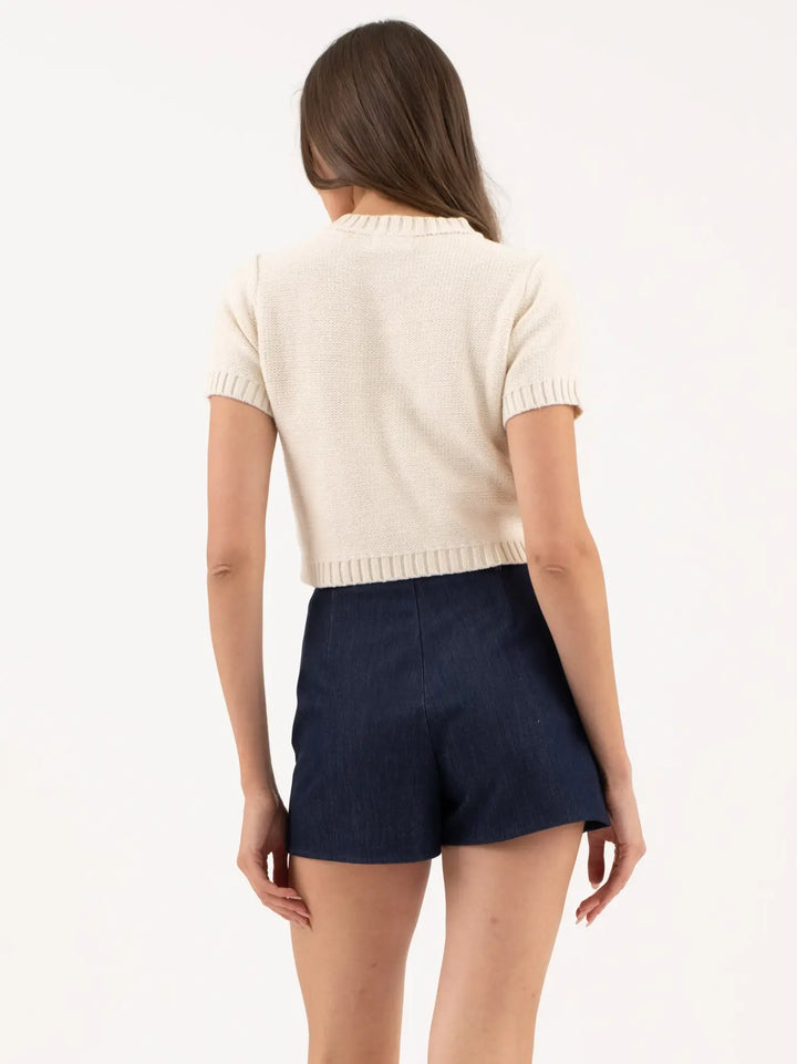 Rashida Pocket Buttoned Cardigan