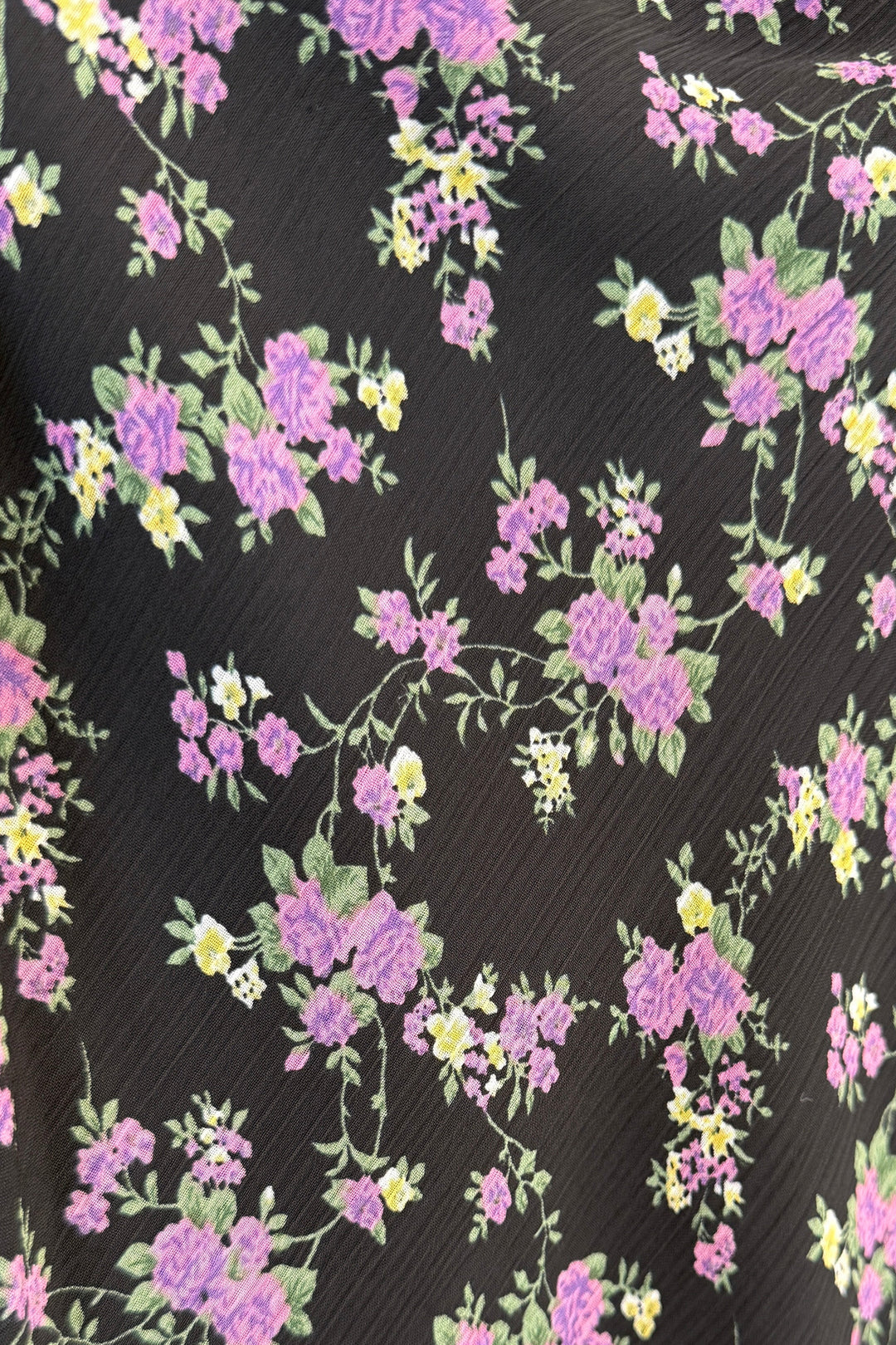 Sabrina Floral Chiffon Midi Dress