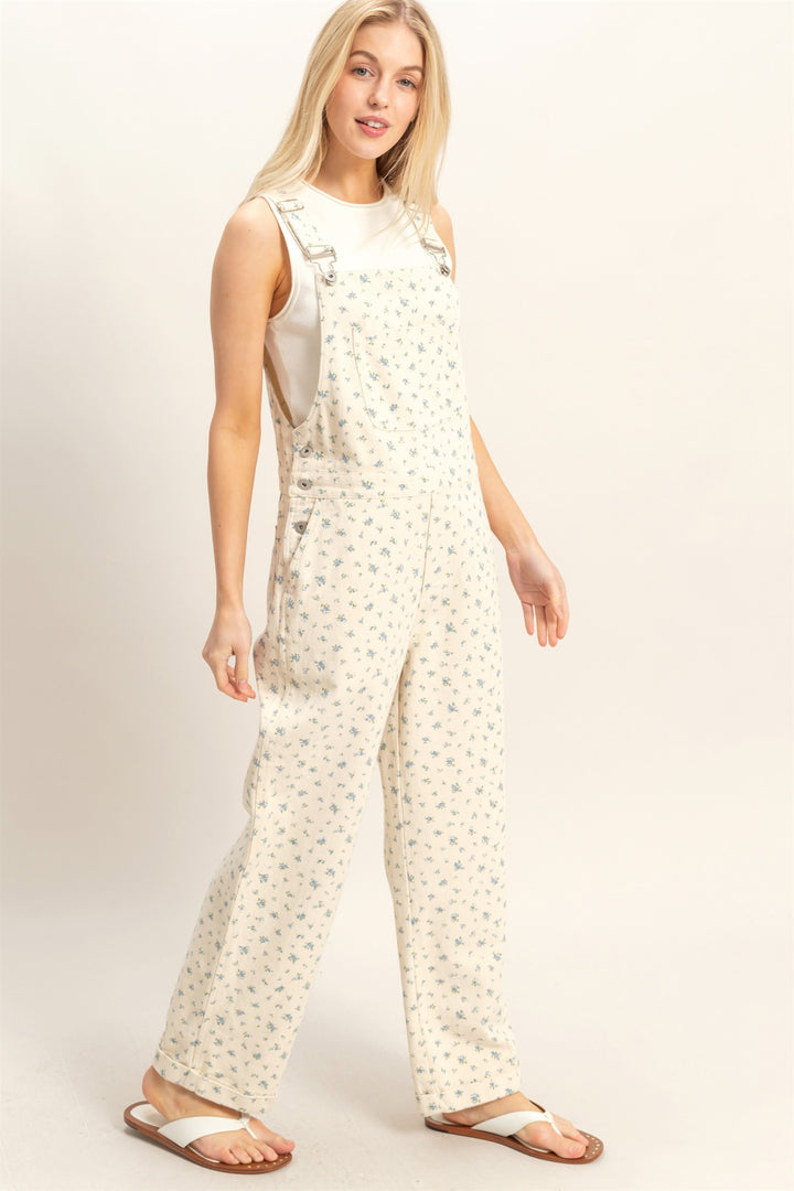 Tammy Floral Overalls