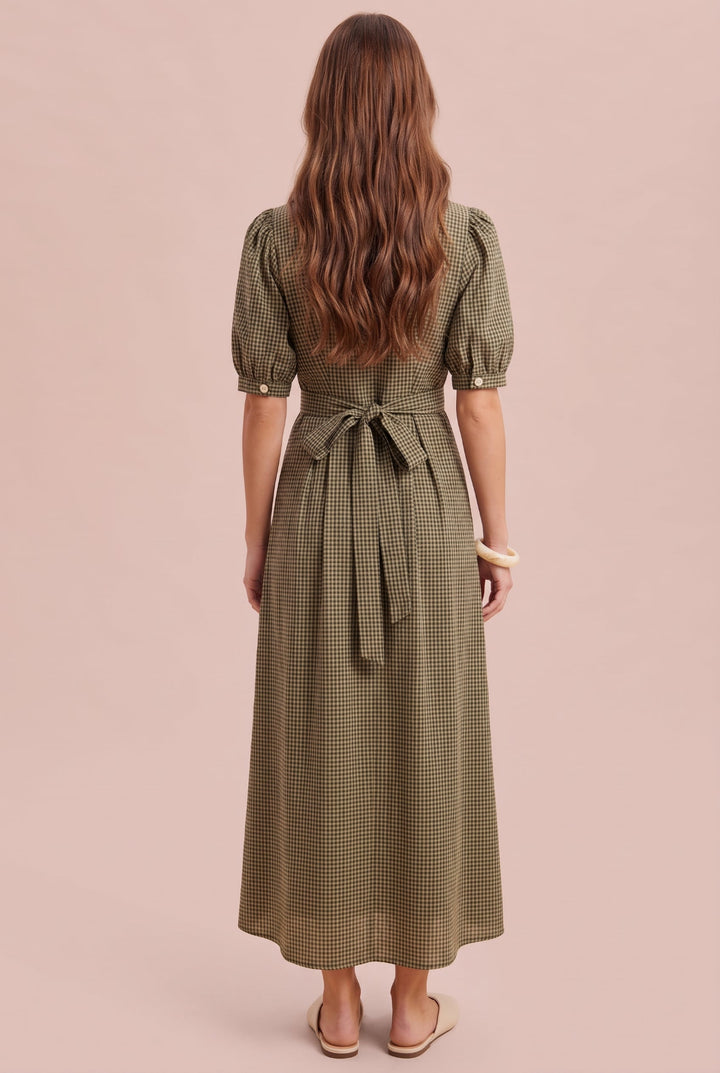 Teresa Button Down Maxi Dress