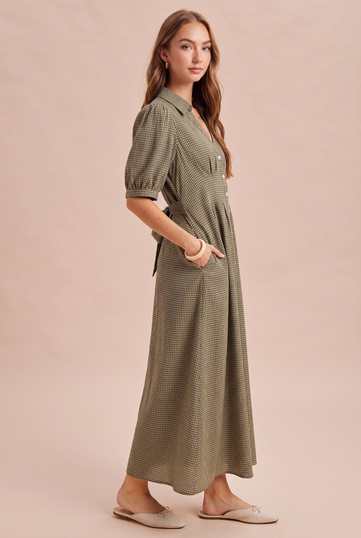 Teresa Button Down Maxi Dress