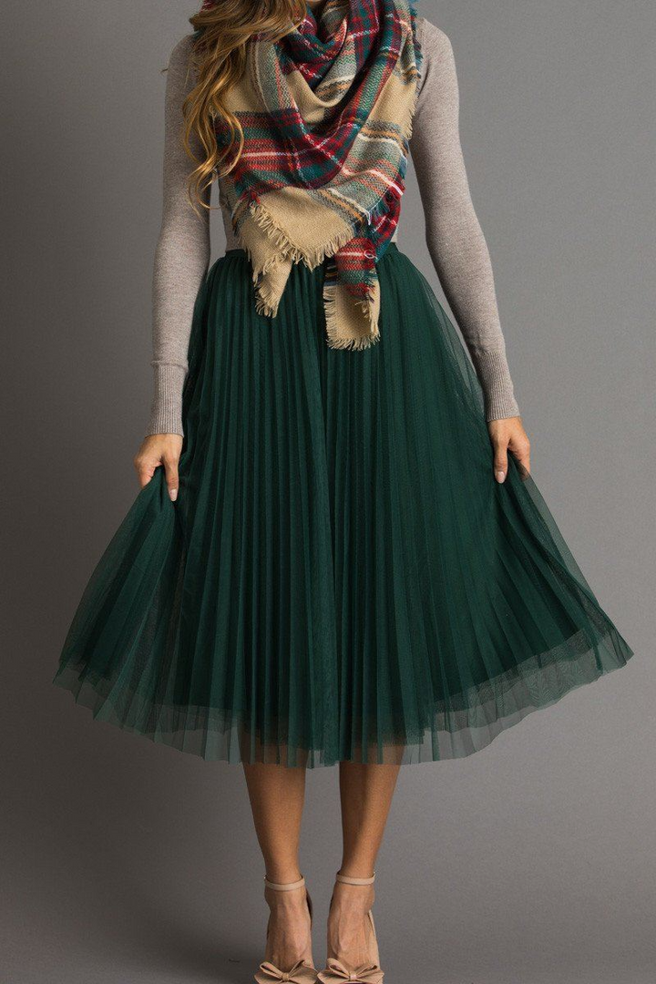 Vienna Tulle Skirt, Top, and Scarf Bundle