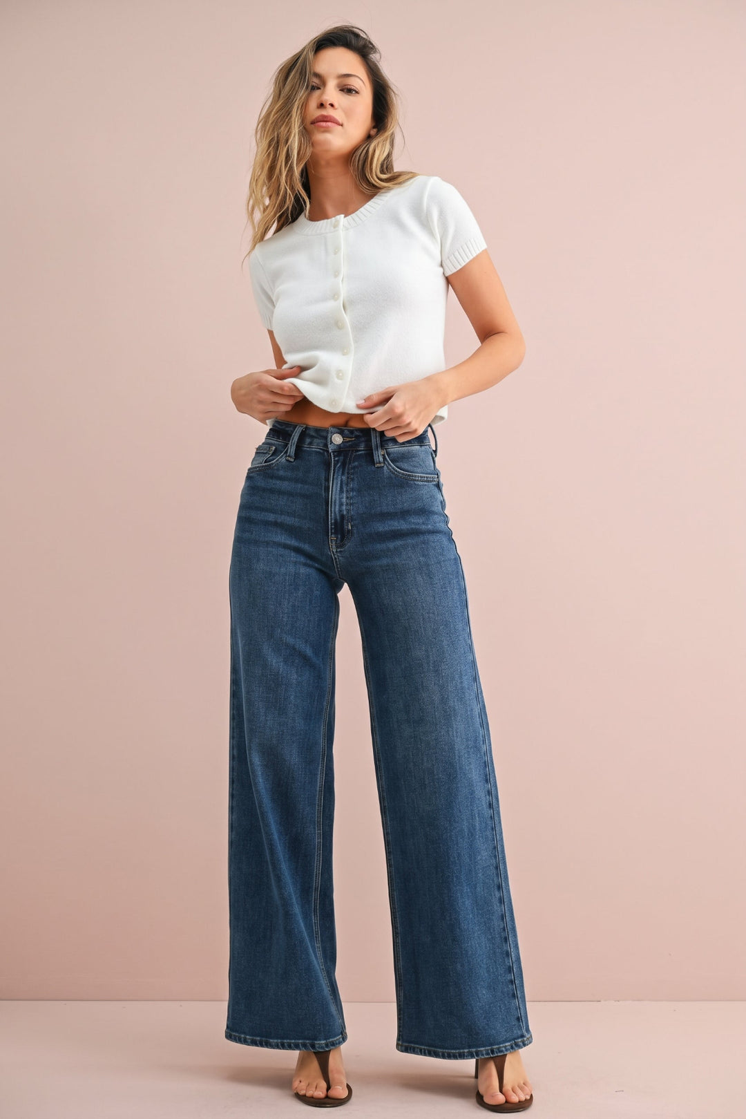 Brooklyn Wide Leg Jeans