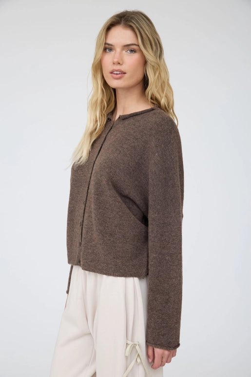 Gina Button Down Knit Cardigan