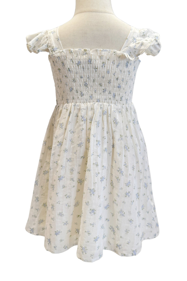 Girls Jamie Button Floral Dress