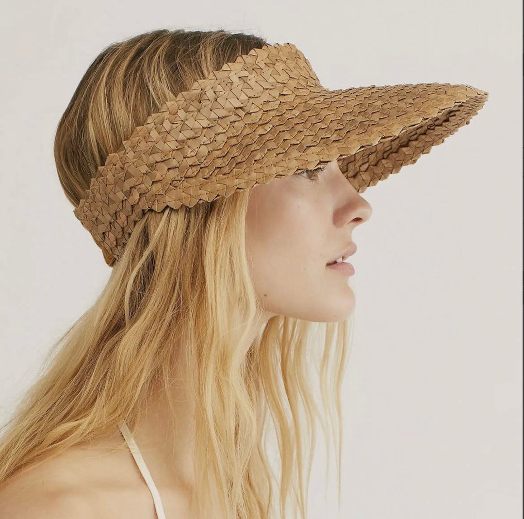 Summer Rattan Visor