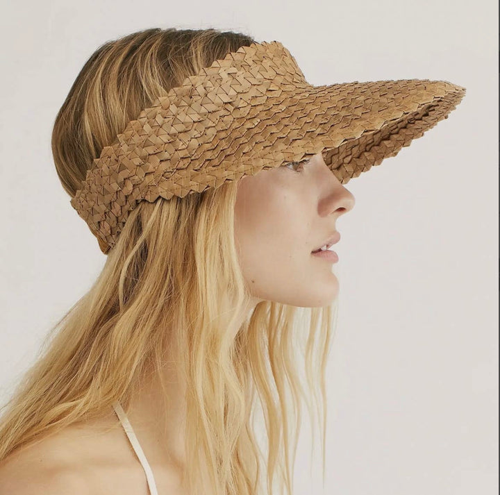 Summer Rattan Visor