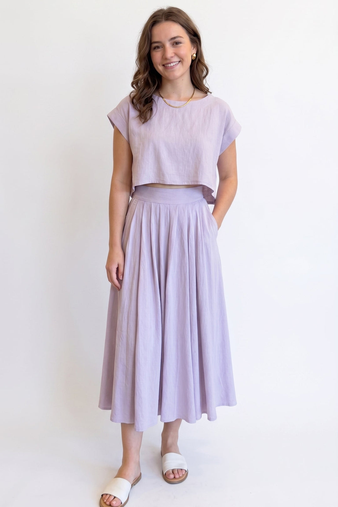 Noemi Two Piece Skirt Set