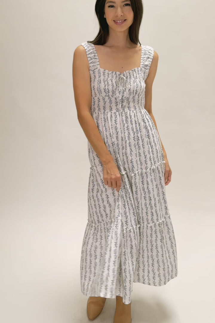 Rita Floral Midi Dress