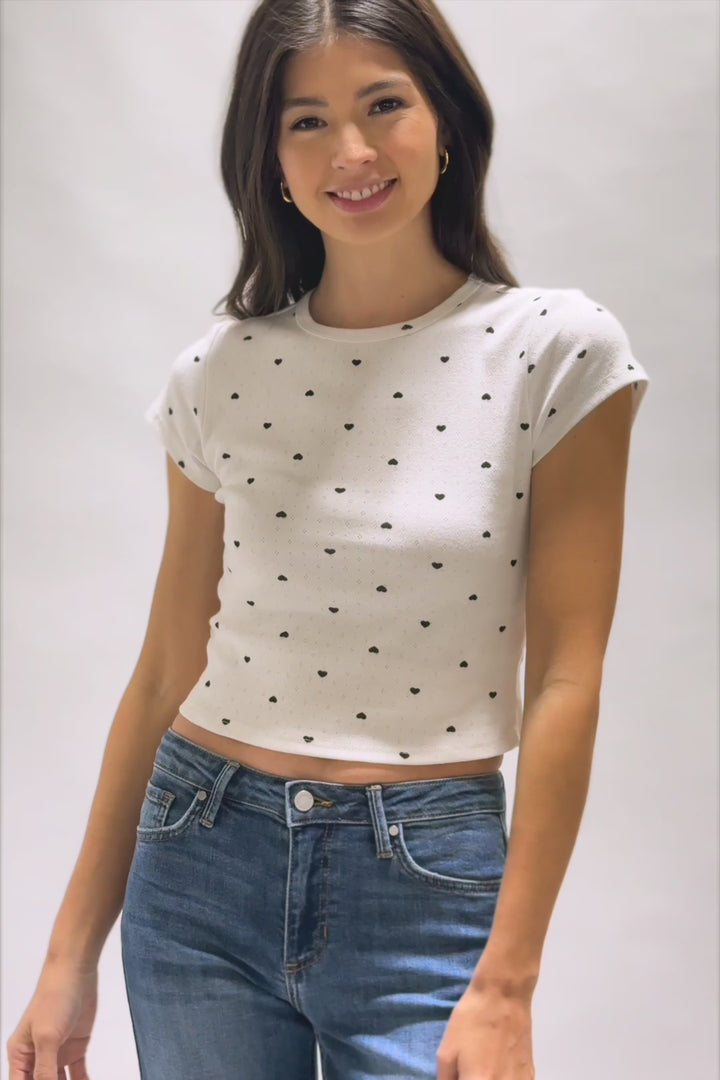 Harriet Heart Baby Tee