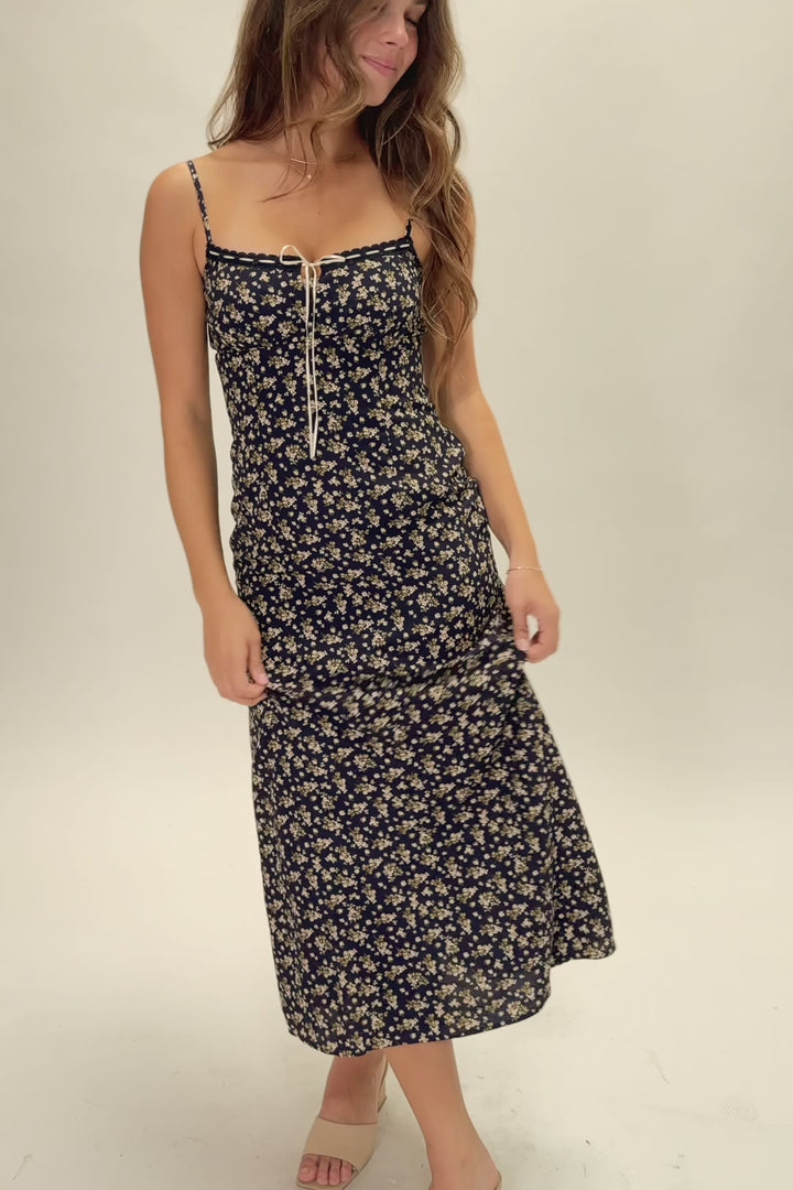 Stephanie Floral Midi Dress