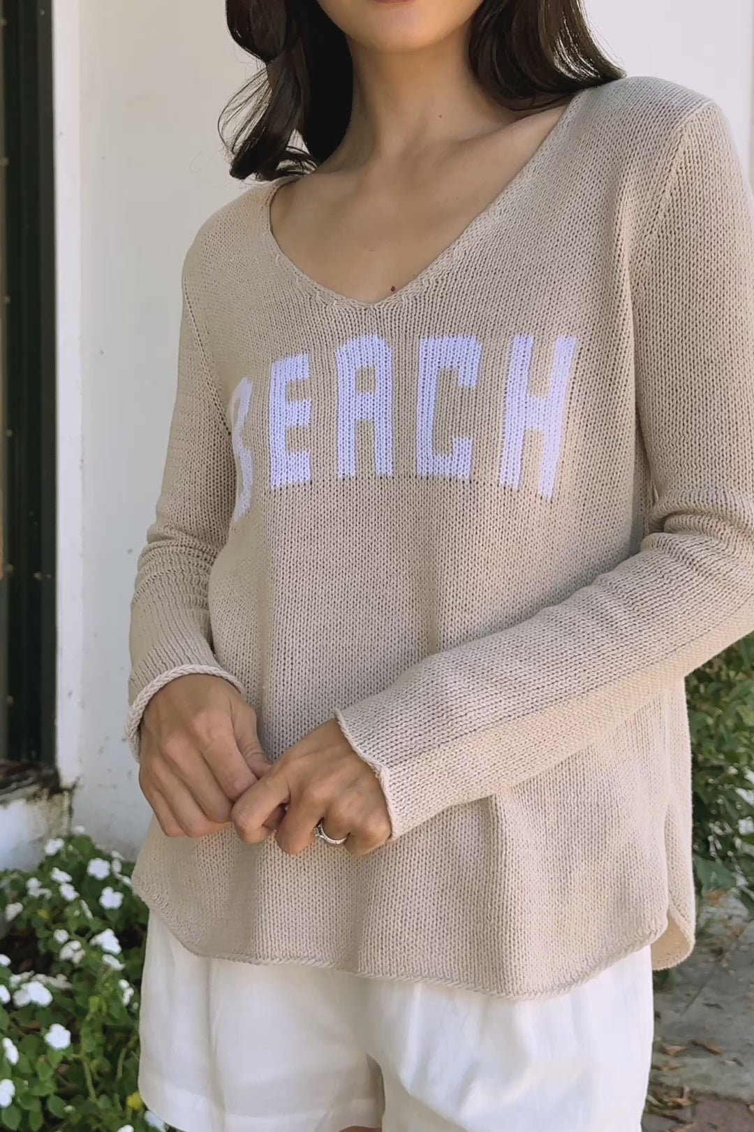 Belen Beach Knit Sweater