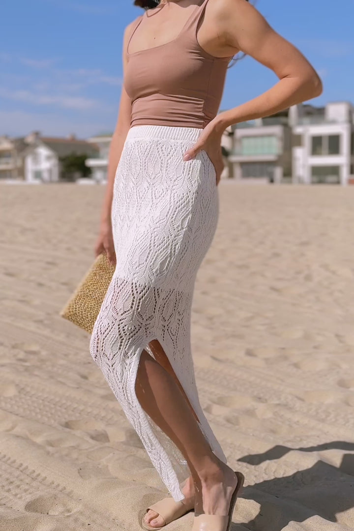 Ciara Knit Maxi Skirt
