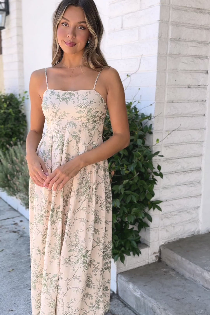 Alondra Floral Midi Dress