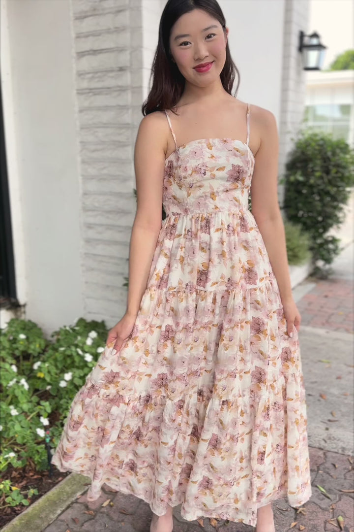 Emily Floral Maxi Dress