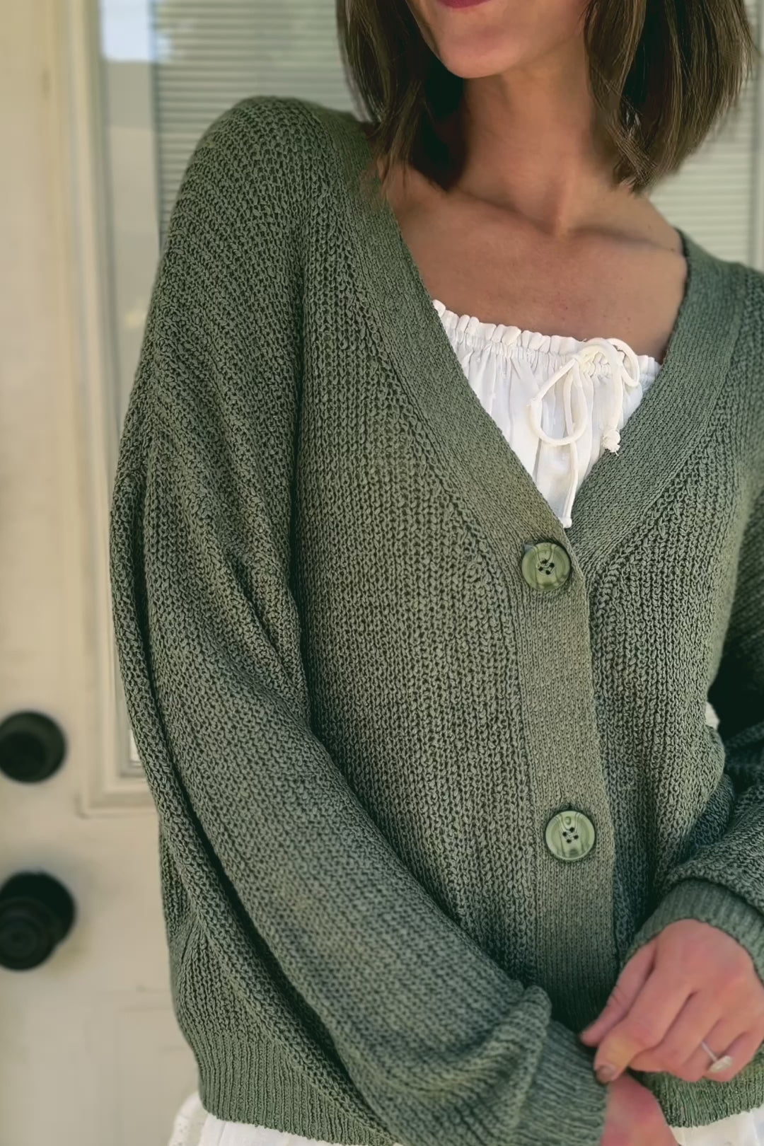 Winifred V-Neck Cardigan