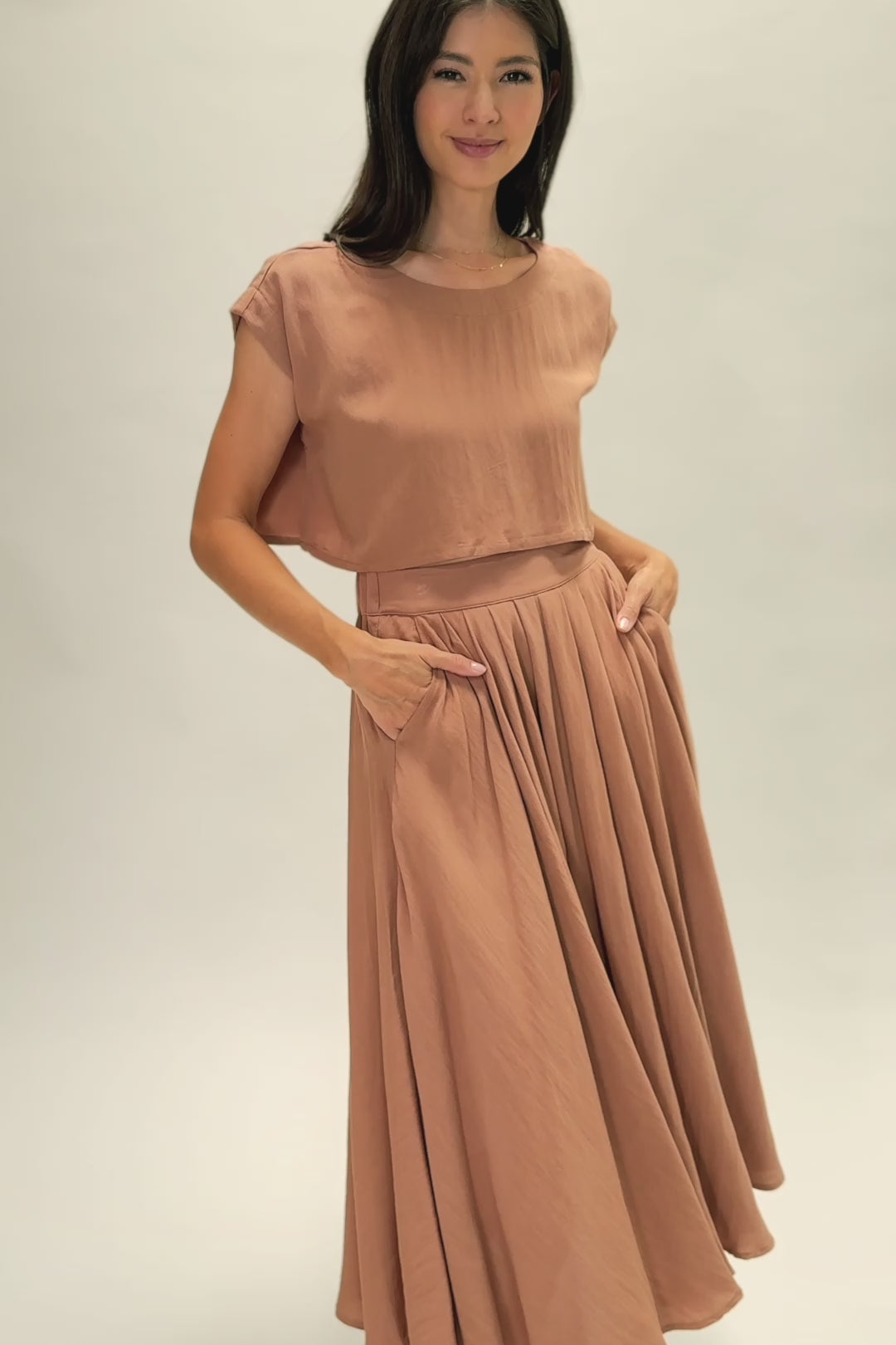 Noemi Two Piece Skirt Set