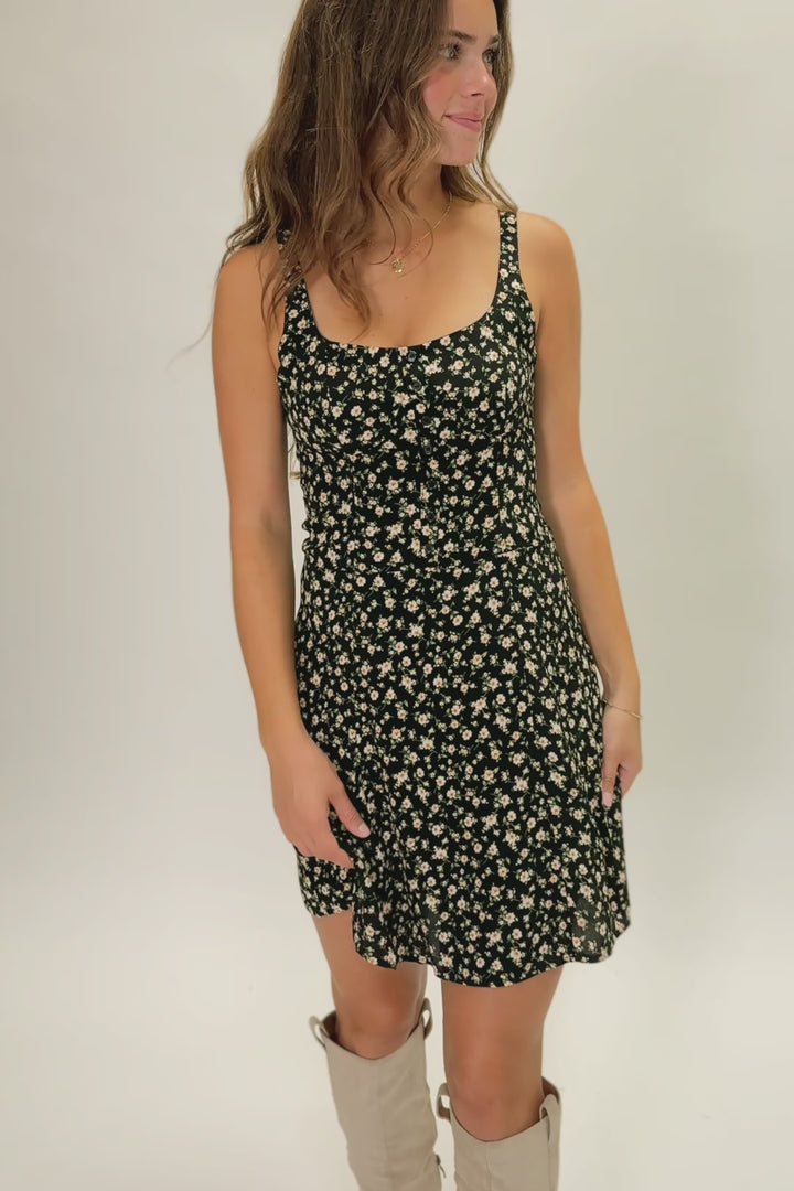 Lizzie Floral Mini Dress