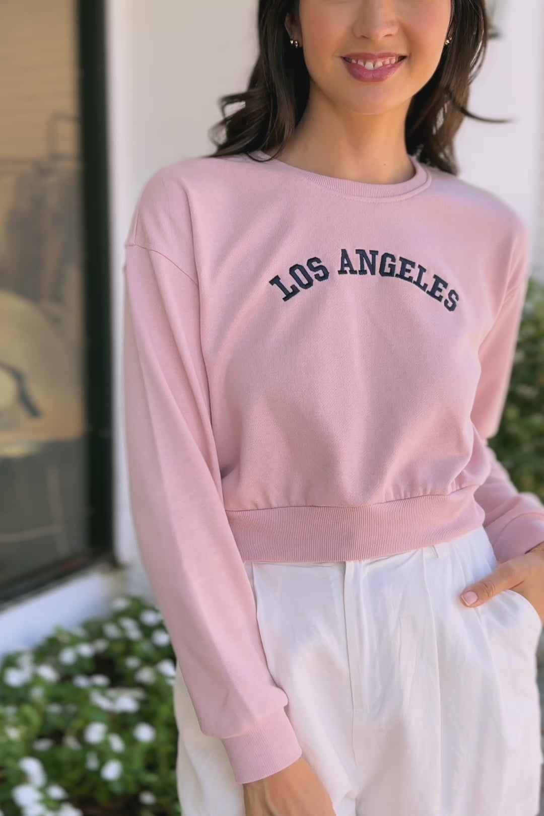 Vanna Cropped Sweatshirt