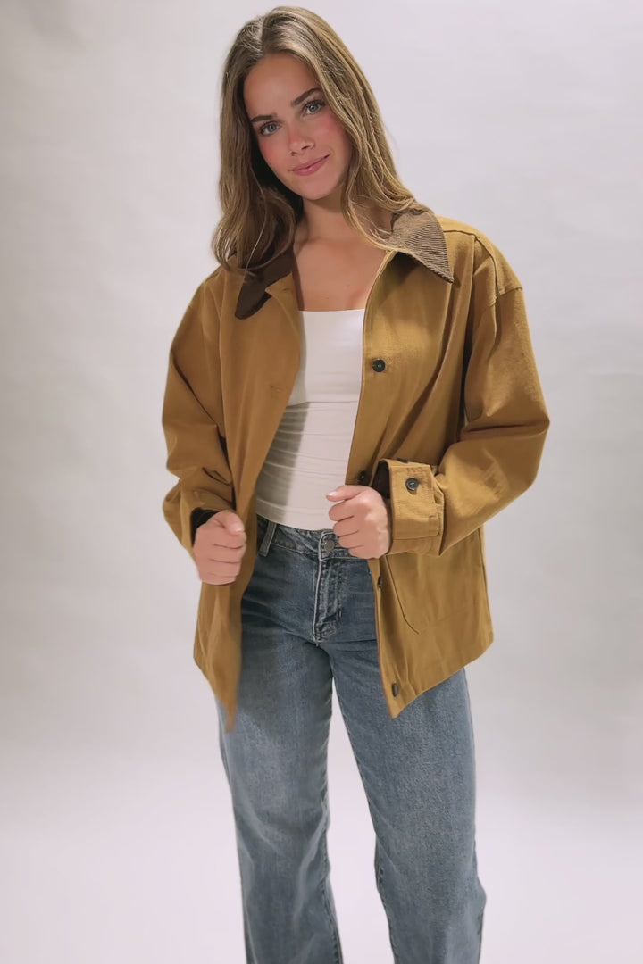 Blake Oversized Barn Jacket