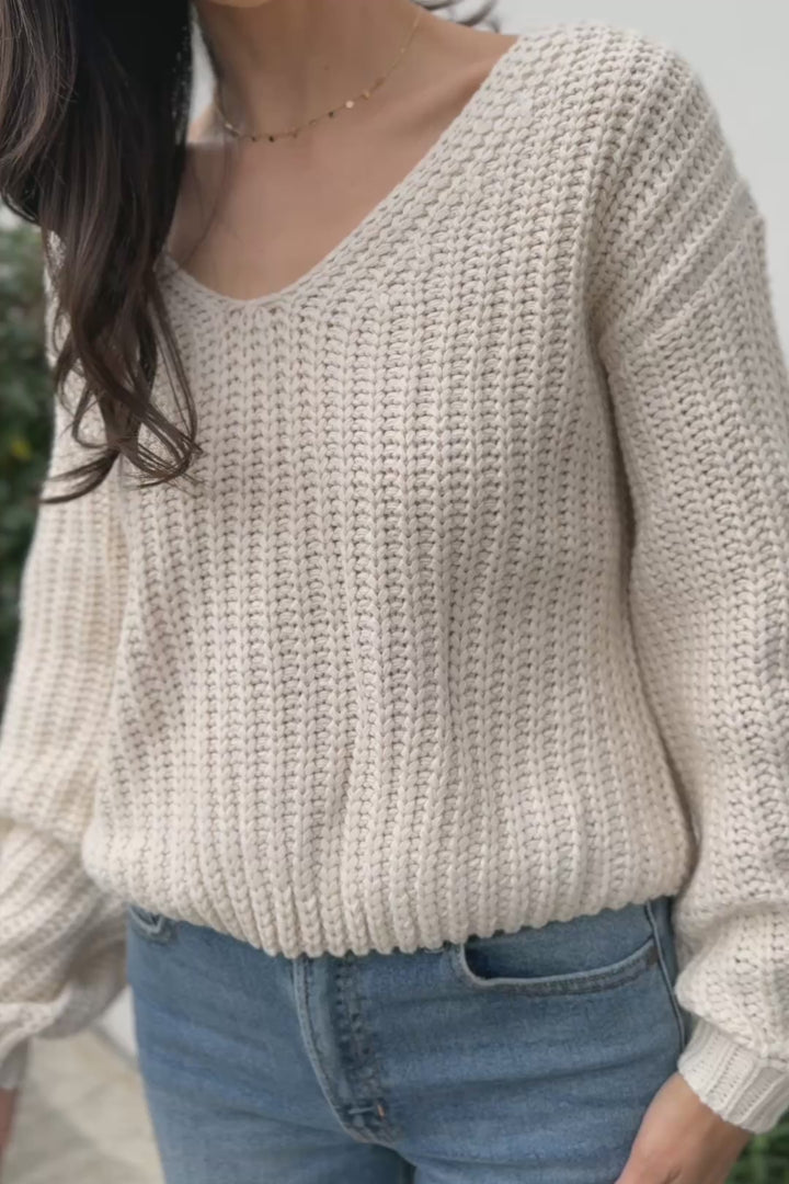 Maggie V-Neck Sweater