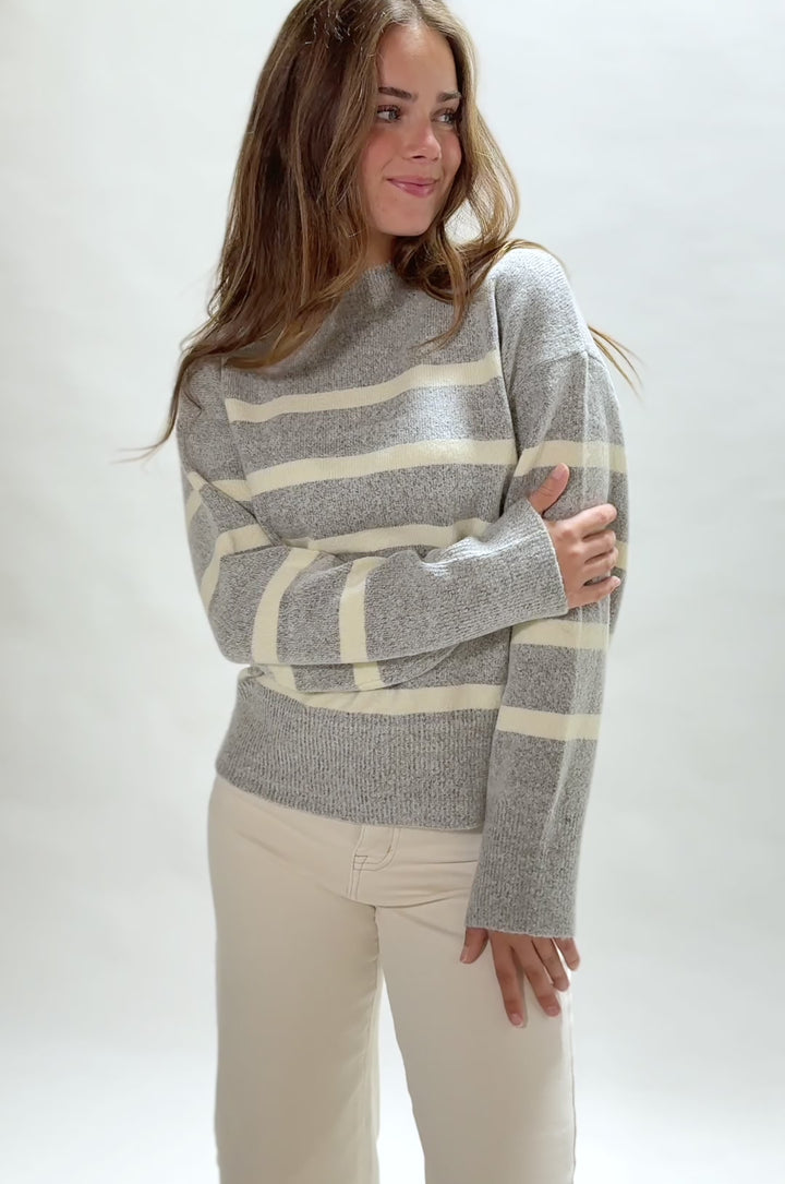 Adler Striped Knit Sweater