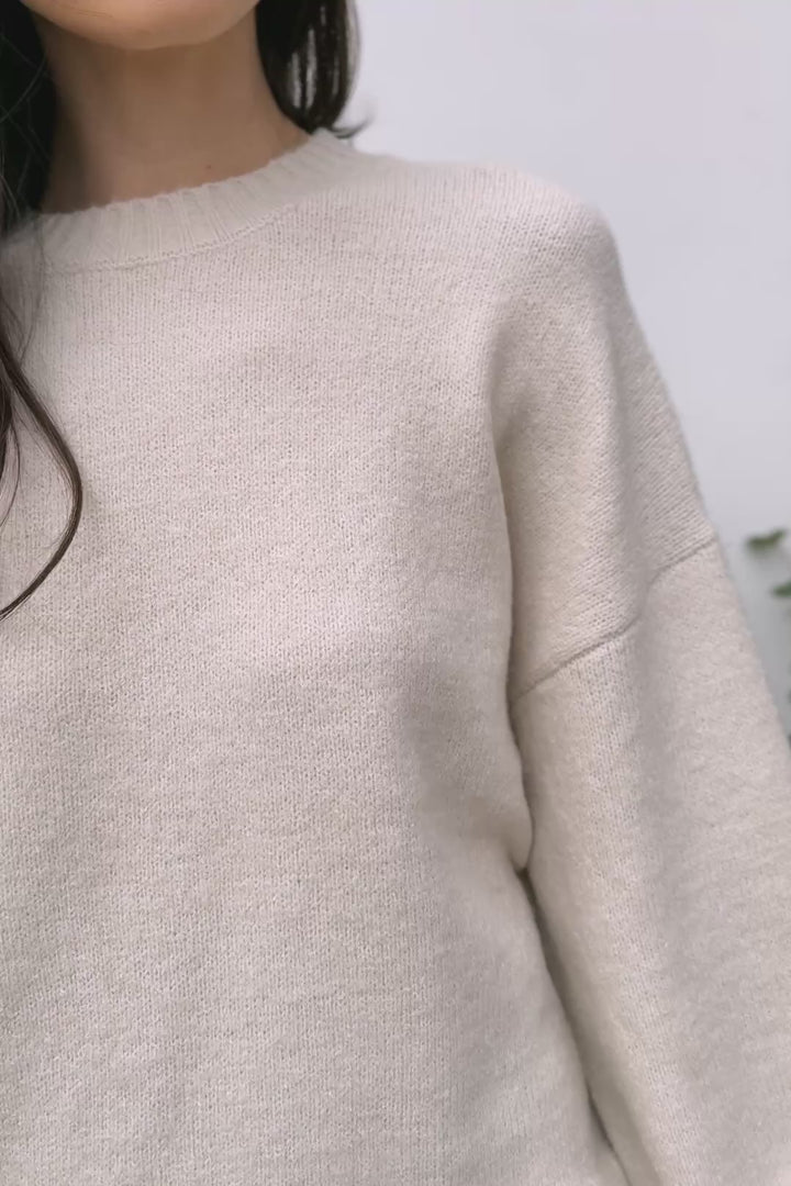 Emerson Crewneck Knit Sweater