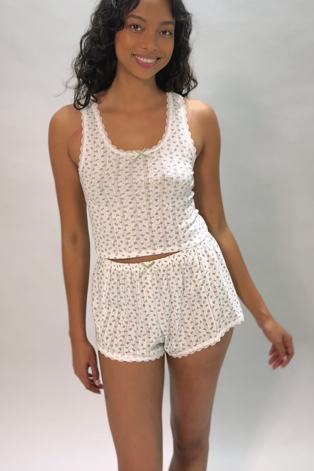 Fiona Floral Sleep Set