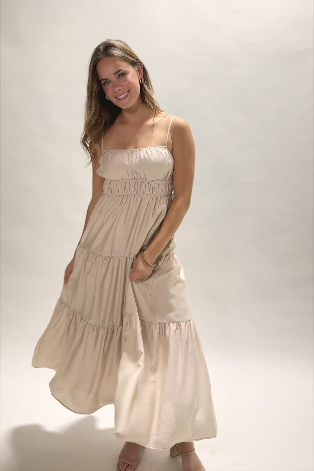 Savannah Tiered Maxi Dress