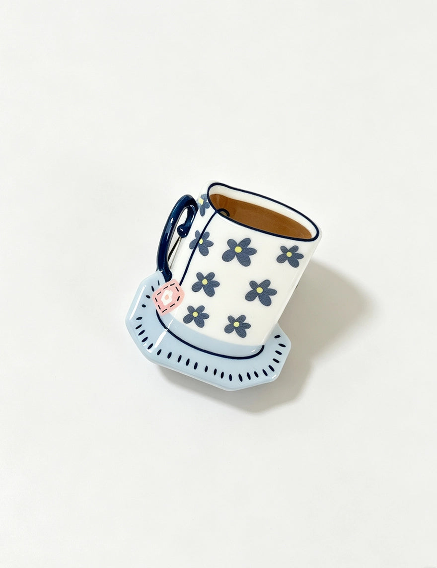 Teacup Claw Clip