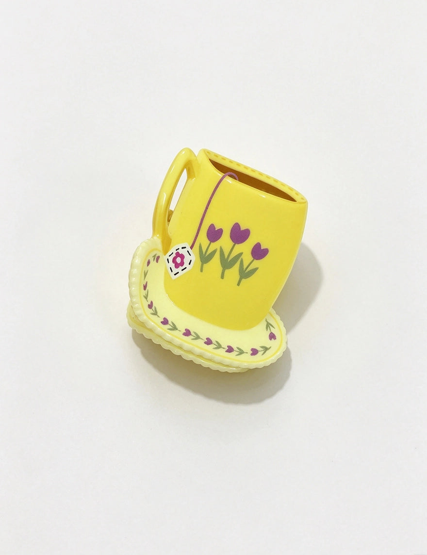Teacup Claw Clip