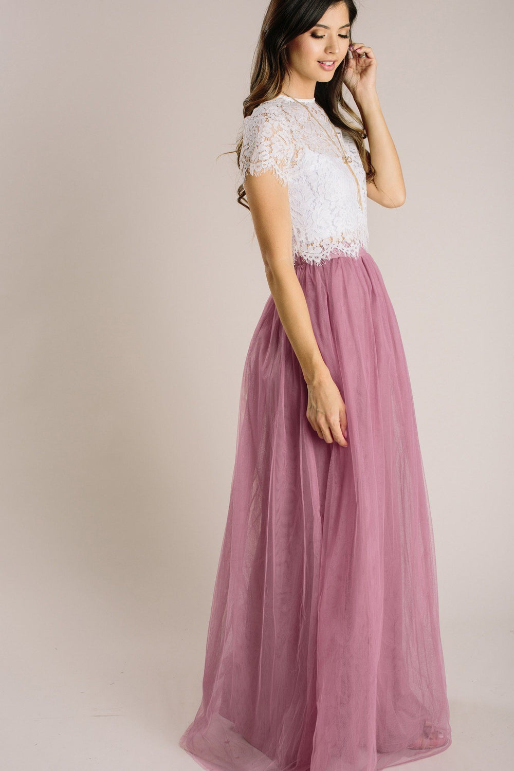 Anabelle Tulle Maxi Skirt Skirts Maniju