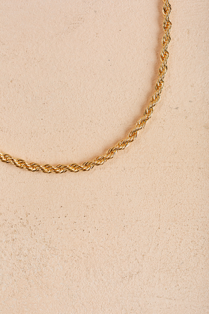 Kim Twisted Chain Necklace