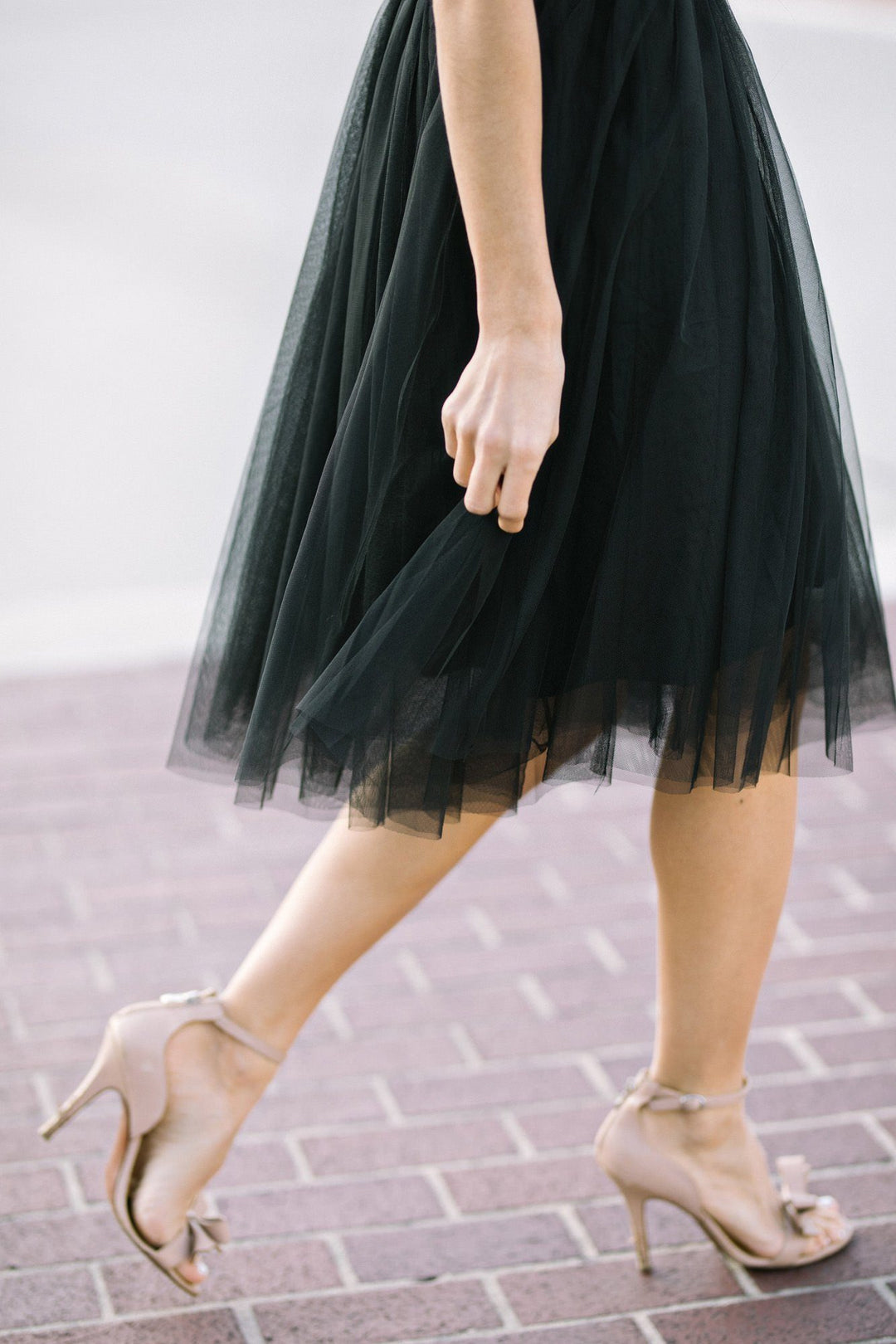 Embroidered Tulle Midi Skirt - Women - Ready-to-Wear