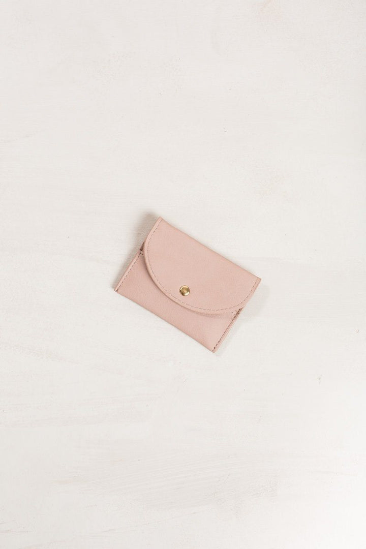 Mina Card Wallet Handbags MMS Mauve