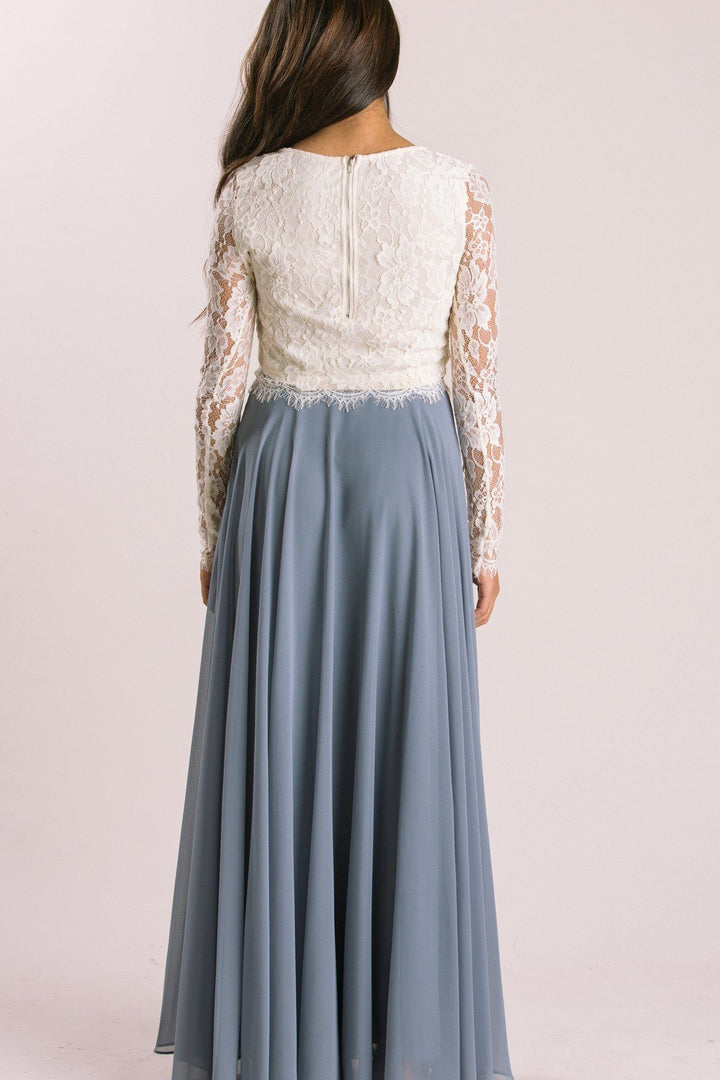 Amelia Skirt or Dress With Lace Natural – Blue Boheme