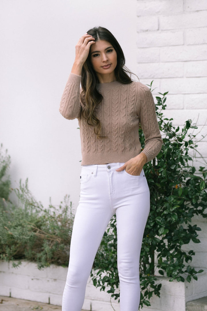 Keely Cable Knit Sweater