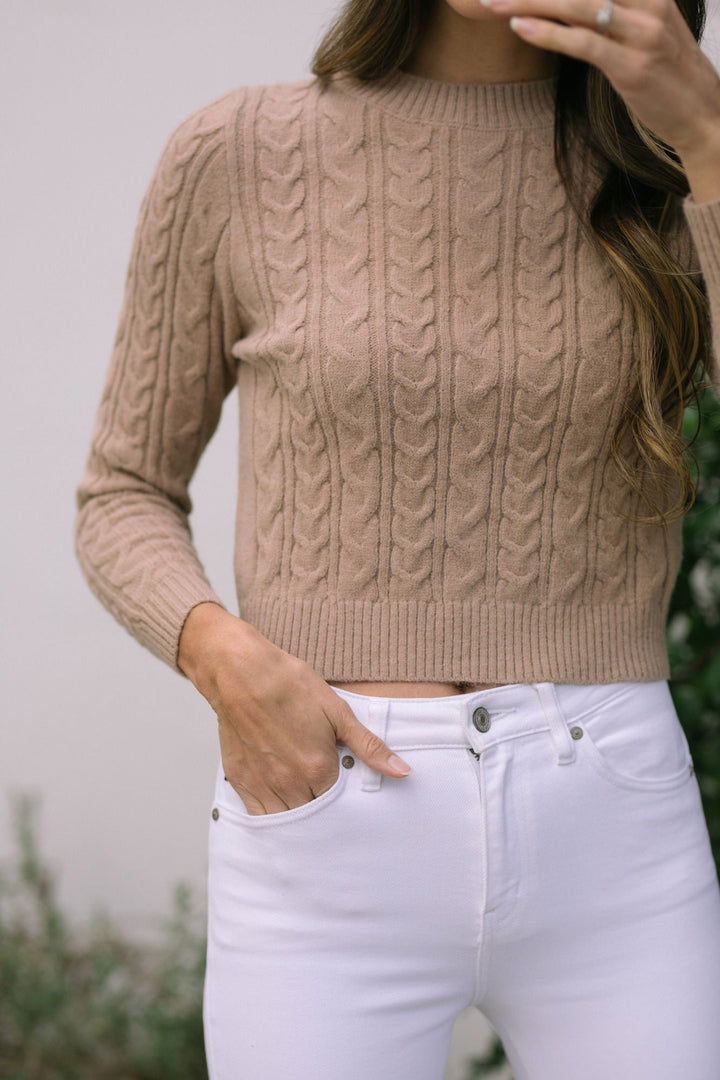 Keely Cable Knit Sweater